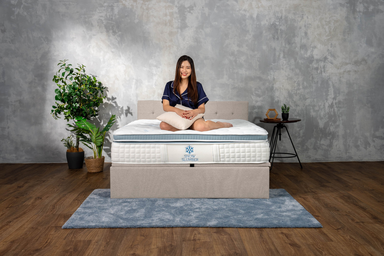 snow slumber storage bed frame singapore