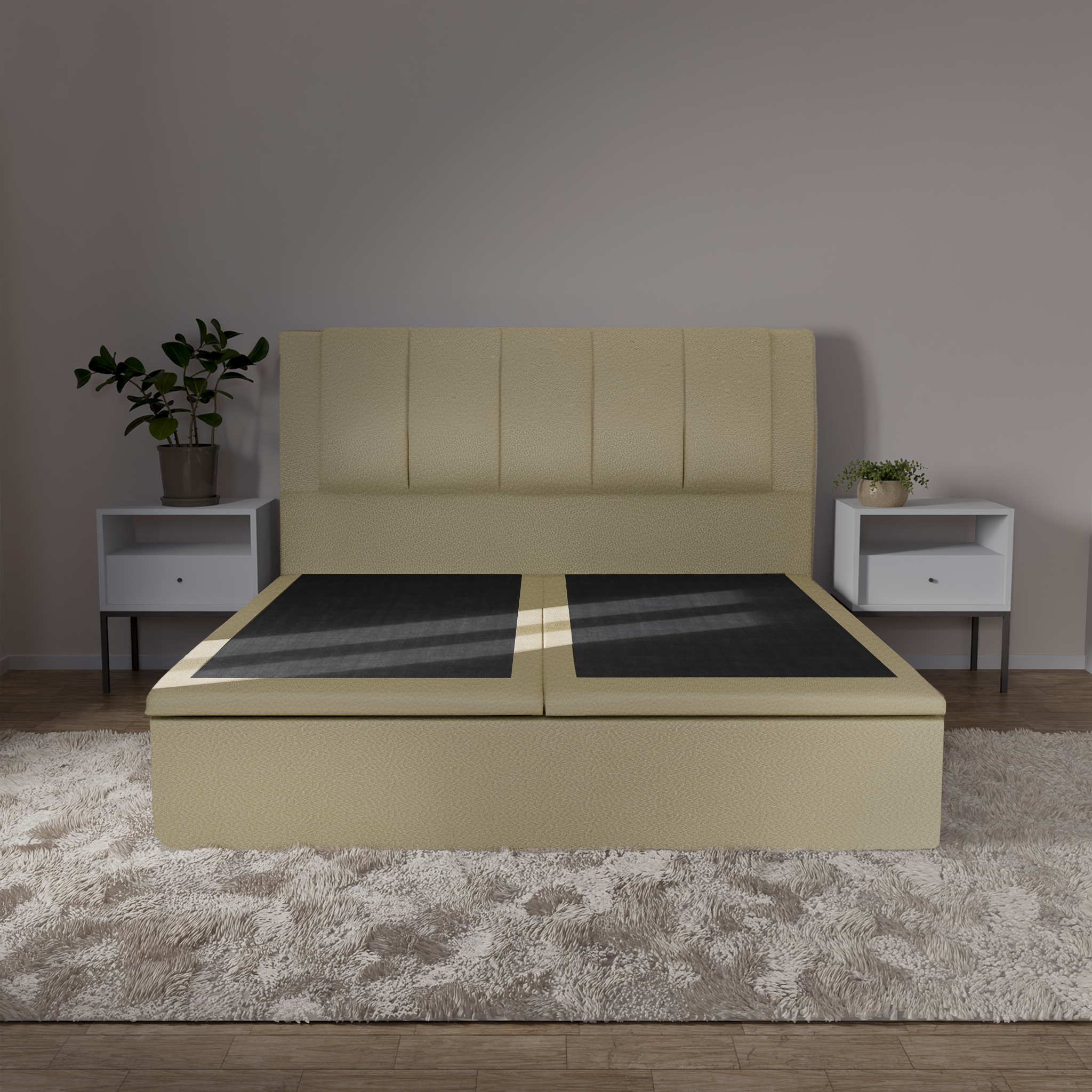 Timeless & Classic Series: Storage Bedframe Model A