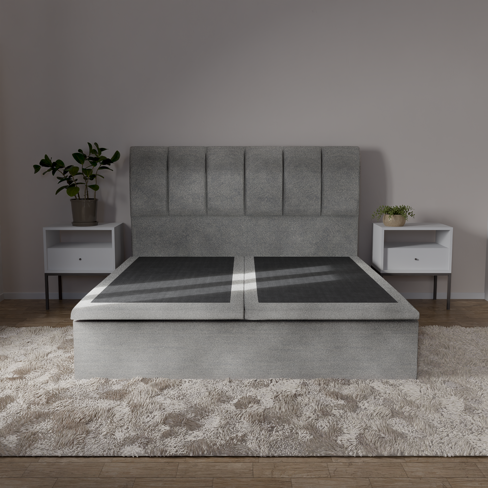 Timeless & Classic Series: Storage Bedframe Model D