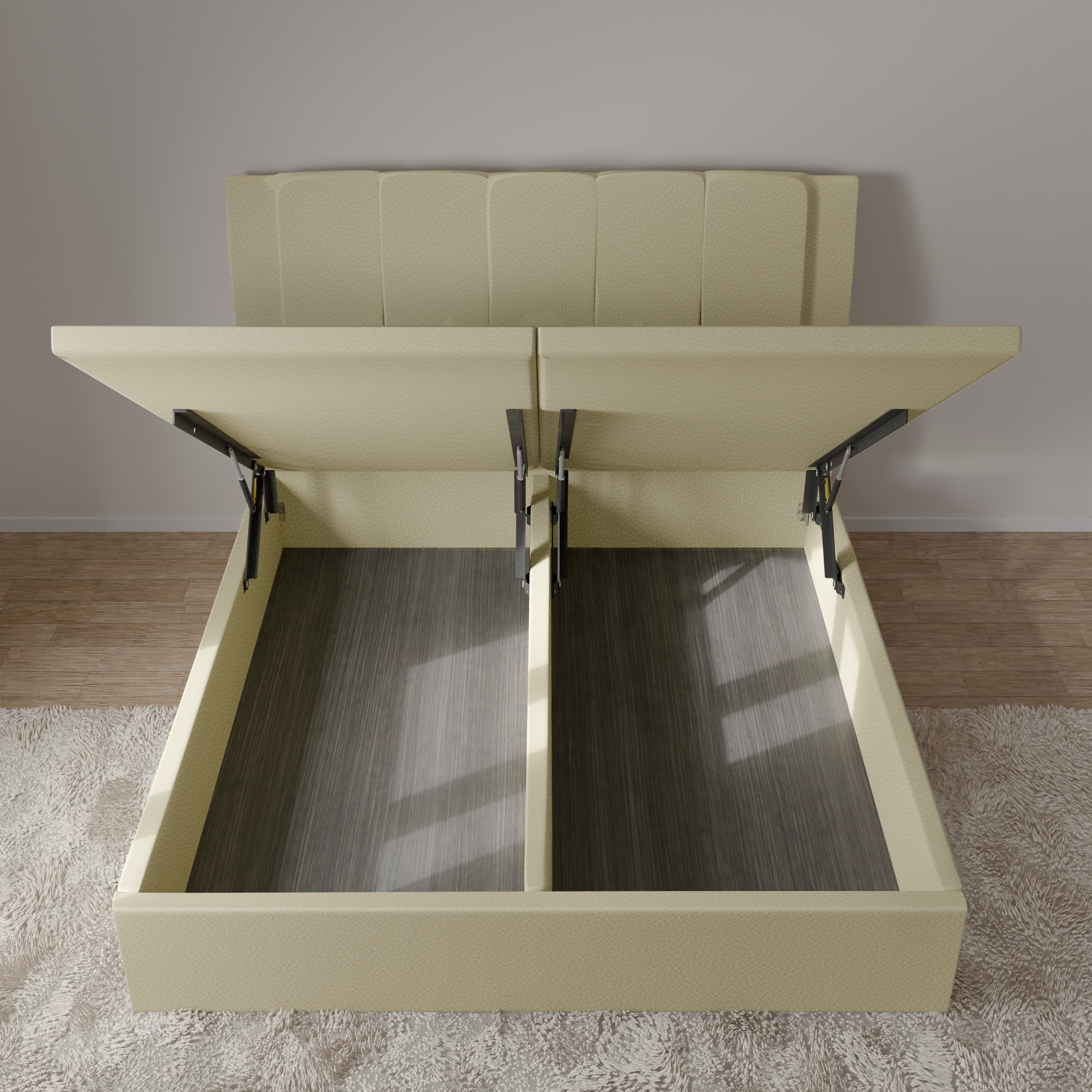Timeless & Classic Series: Storage Bedframe Model A