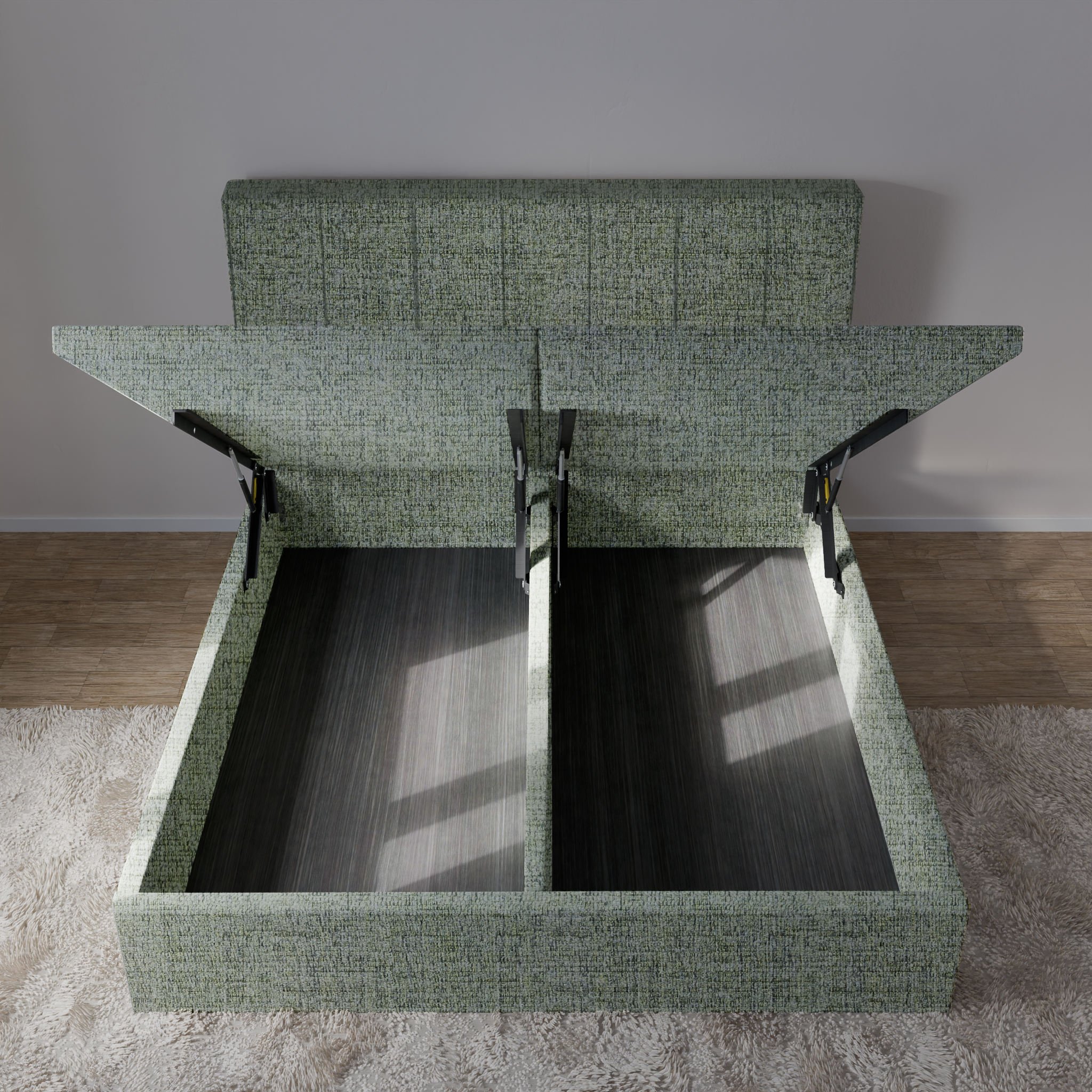 Timeless & Classic Series: Storage Bedframe Model B