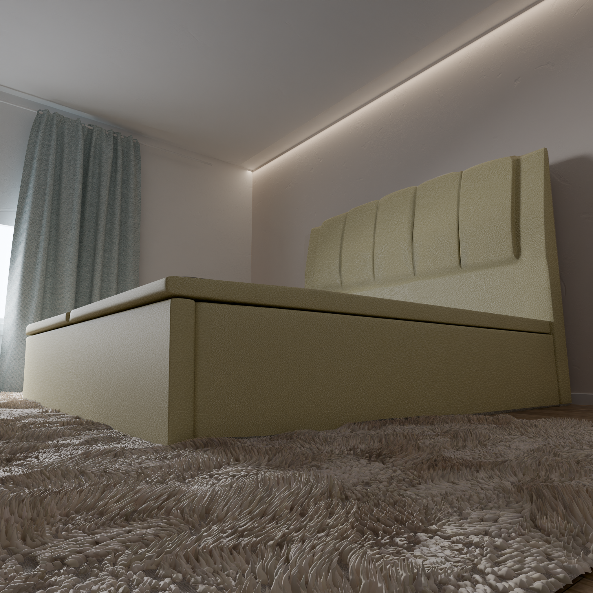 Timeless & Classic Series: Storage Bedframe Model A