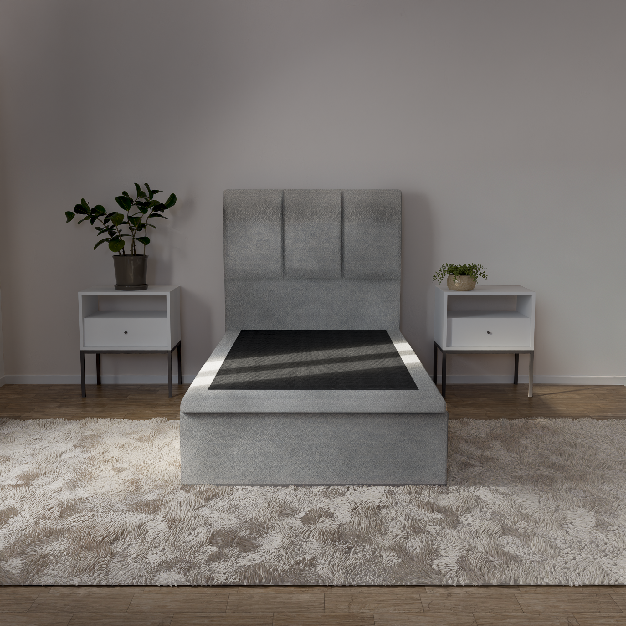 Timeless & Classic Series: Storage Bedframe Model D