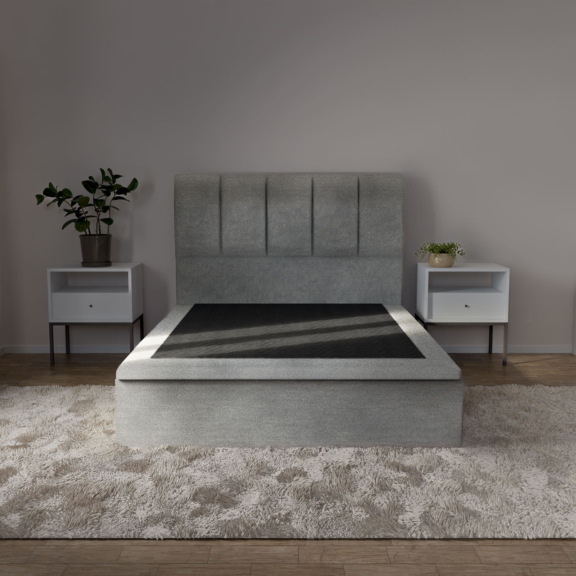 Timeless & Classic Series: Storage Bedframe Model D