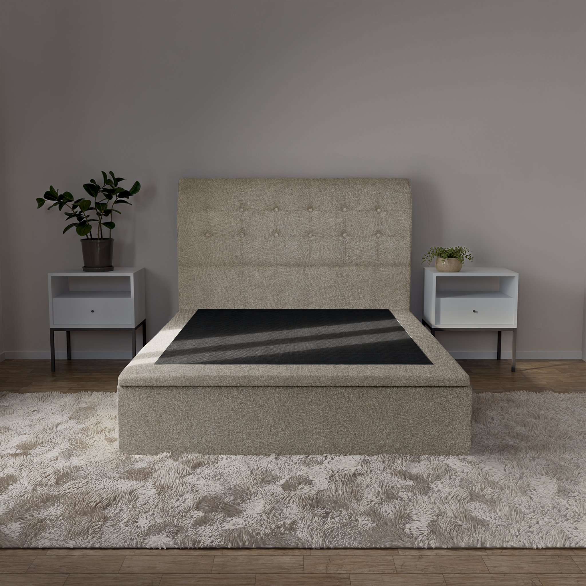 Timeless & Classic Series: Storage Bedframe Model C