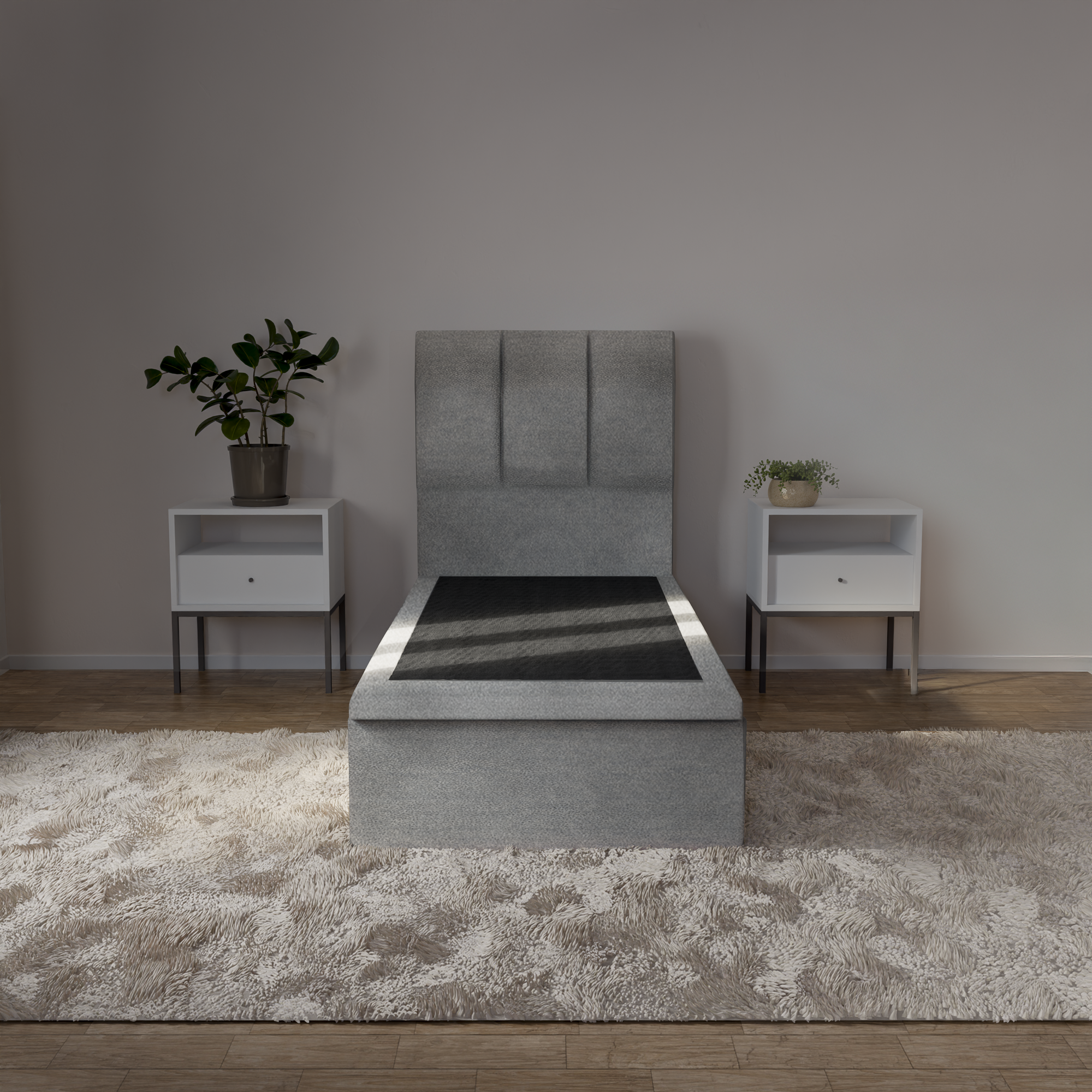 Timeless & Classic Series: Storage Bedframe Model D