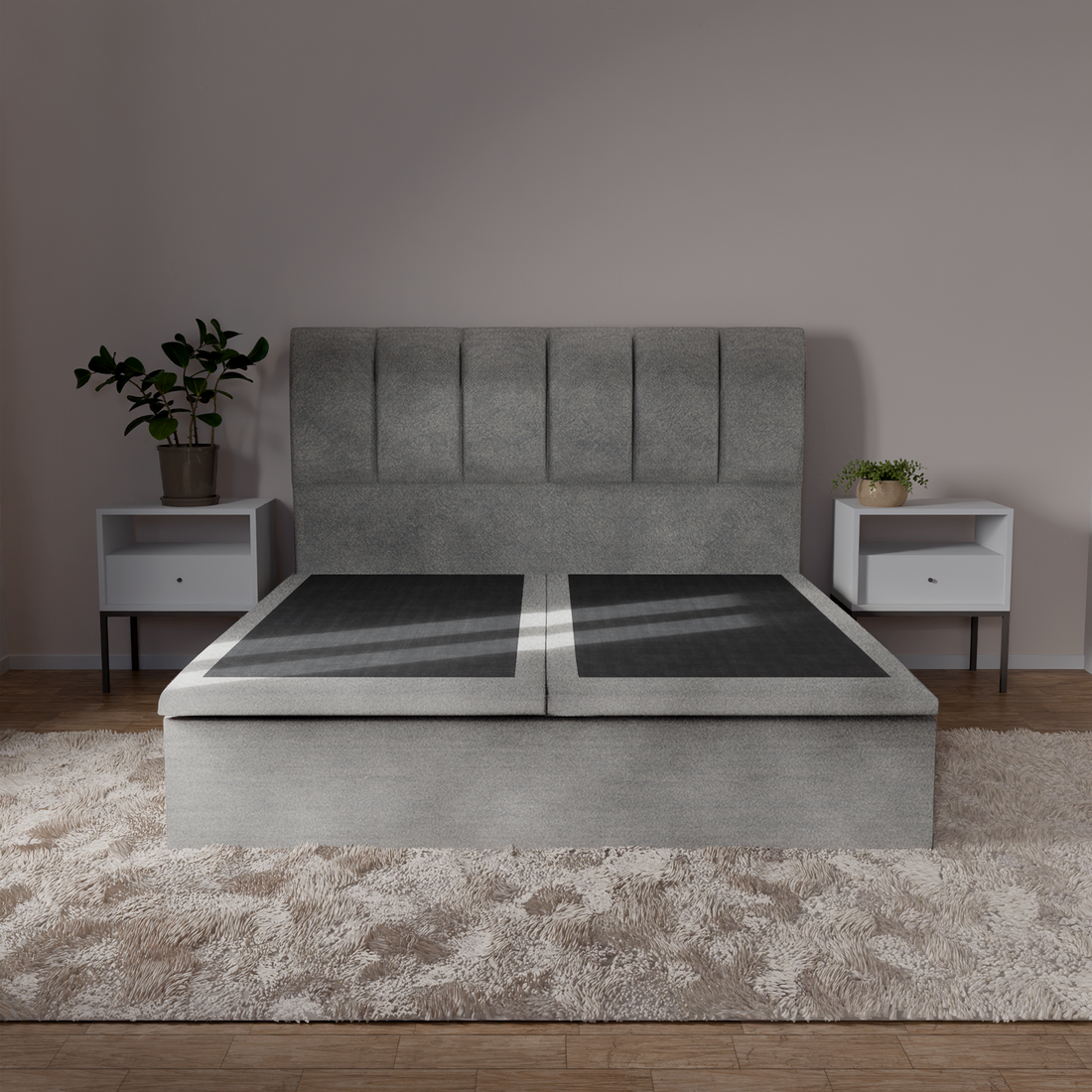 Timeless &amp; Classic Series: Storage Bedframe Model D