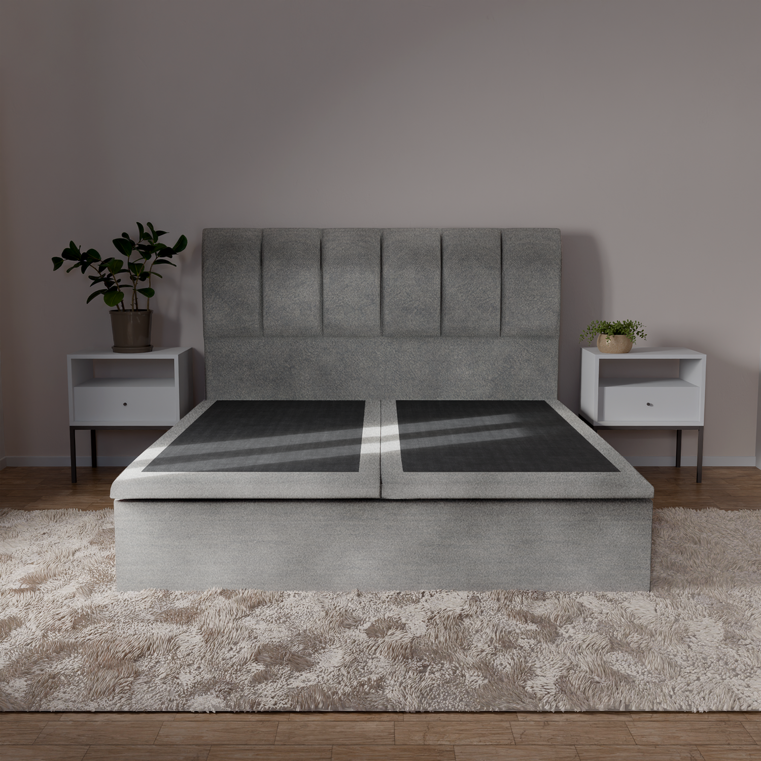 Timeless &amp; Classic Series: Storage Bedframe Model D