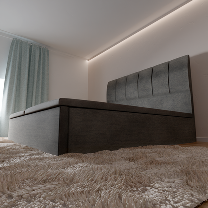 Timeless &amp; Classic Series: Storage Bedframe Model D