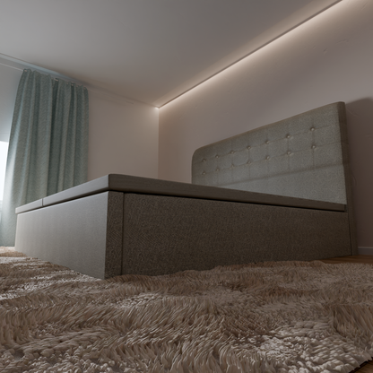 Timeless &amp; Classic Series: Storage Bedframe Model C