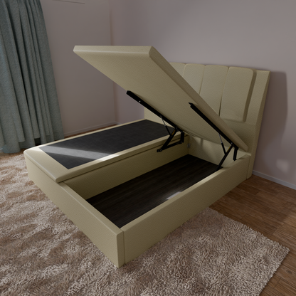 Timeless &amp; Classic Series: Storage Bedframe Model A