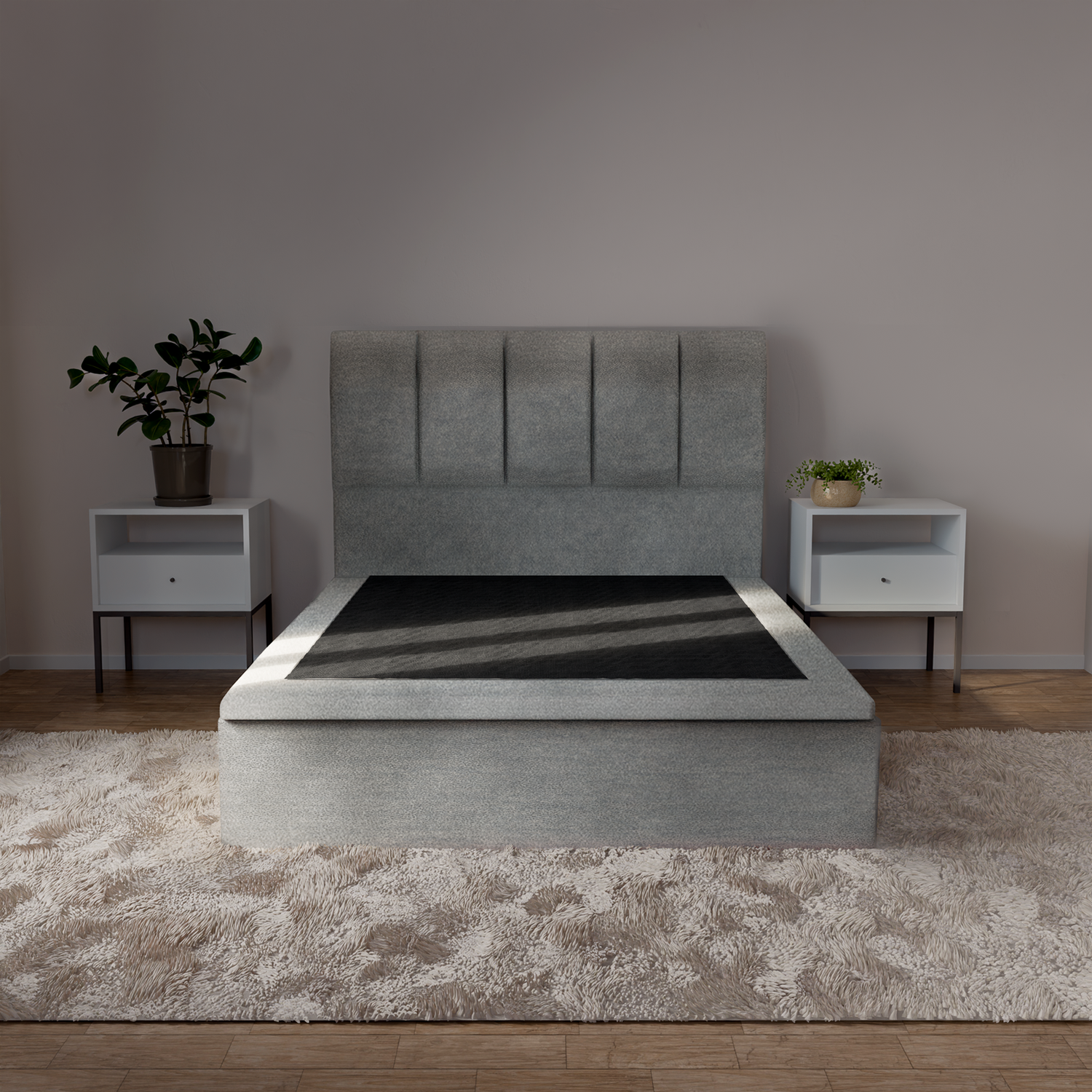 Timeless &amp; Classic Series: Storage Bedframe Model D
