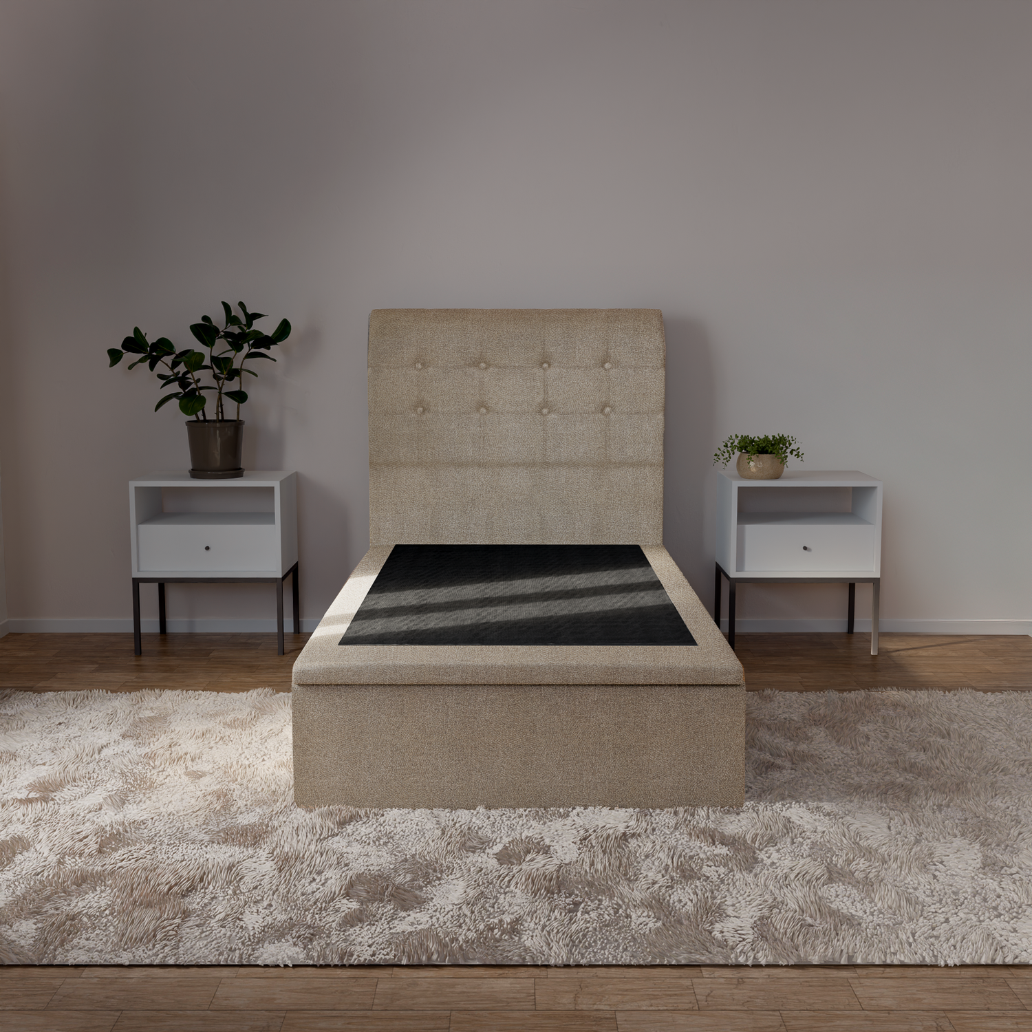 Timeless &amp; Classic Series: Storage Bedframe Model C